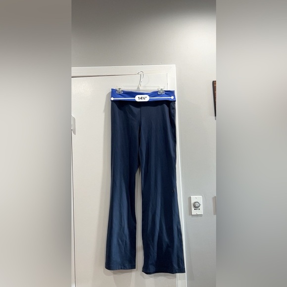 Calvin Klein performance leggings Blue and Black Yoga Pants - Picture 3 of 8